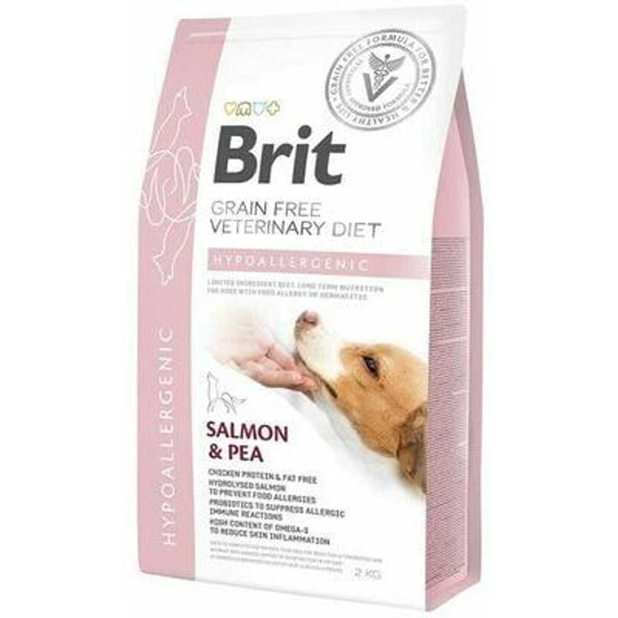 Brit Veterinary Diets Dog Hypoallergenic, 2 kg  -  [28042]