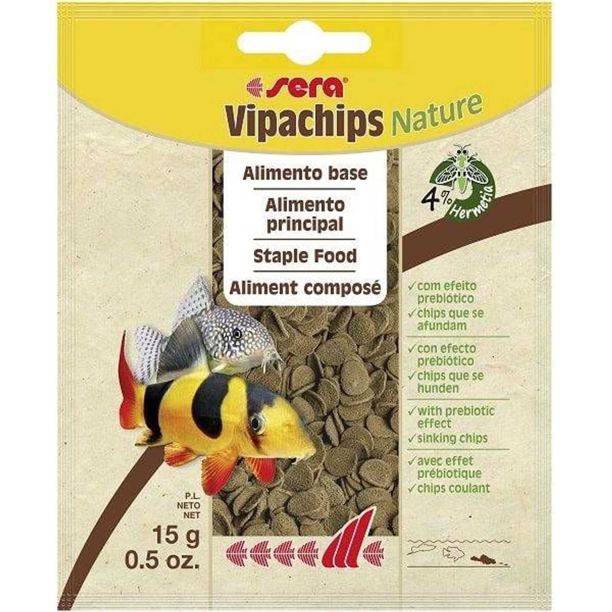 Sera Barība zivīm : Vipachips 15g  -  [05166]