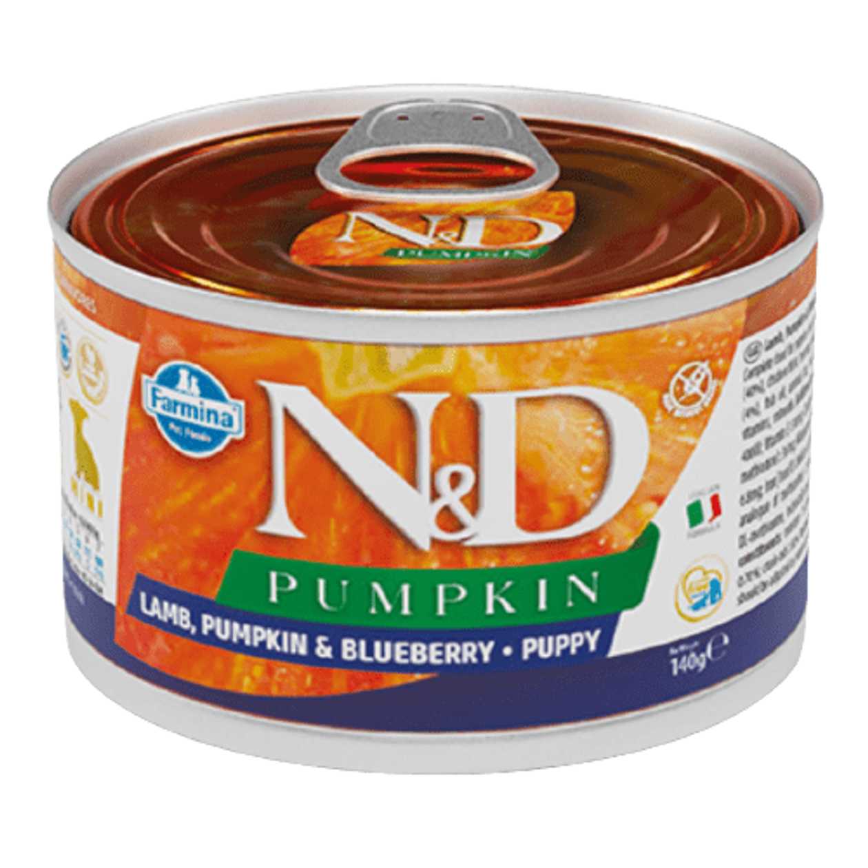 Farmina N&D Dog Pumpkin Lamb Blueberry Puppy   285g  -  [02550]