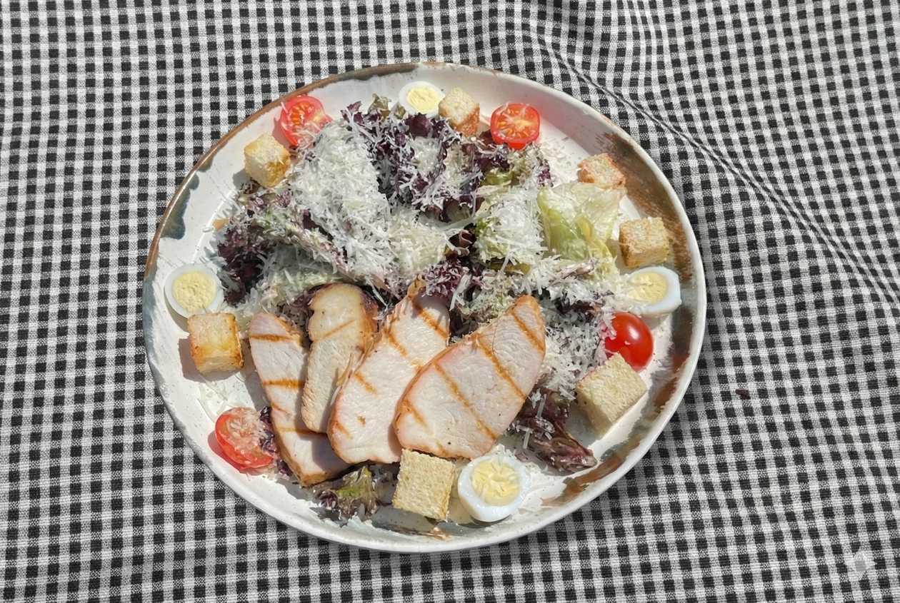 Caesar Salad with Chicken