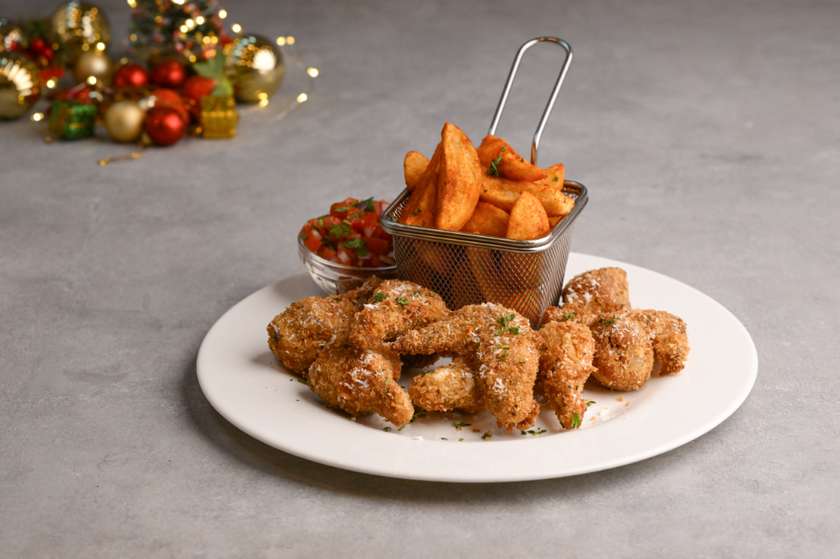 Crispy Coconut Chicken Wings 10pc