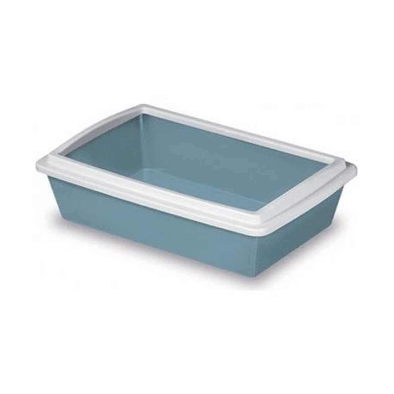 StefanPlast Kaķu tualete Tray 1 - apmale (balta)  -  [66154]