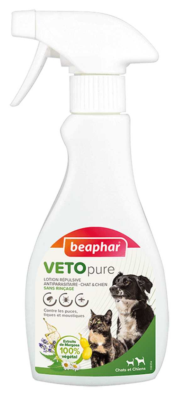 Beaphar Līdzeklis pret blusām, ērcēm, odiem Veto Pure, bio aerosols, 250 ml  -  [00096]