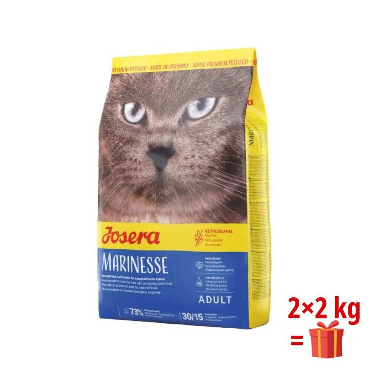 Josera Marinesse sausā barība ar zivīm kaķiem ar barības alerģijām, 2 kg  -  [49561]