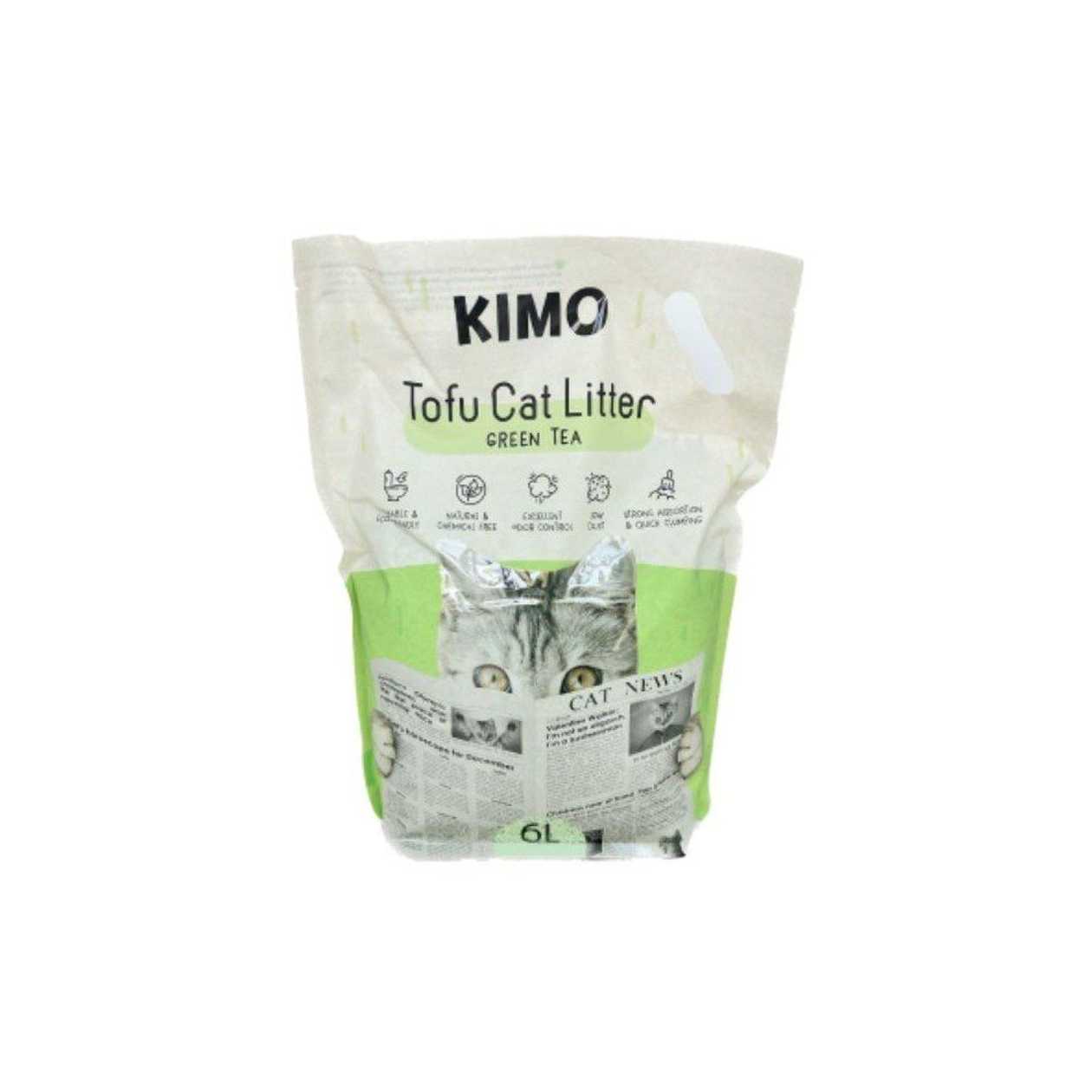 Kimo tofu pakaiši ar zaļās tējas ekstraktu 2,5kg (6l)  -  [80108]