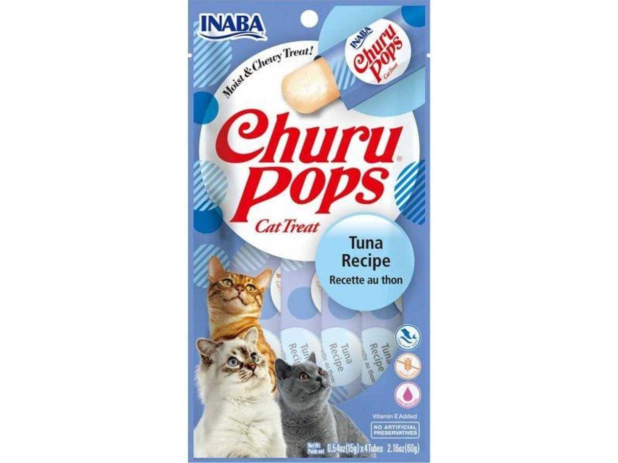 Inaba Churu Cat Pops Tuna - gardums kaķiem, 4x15 g  -  [00995]