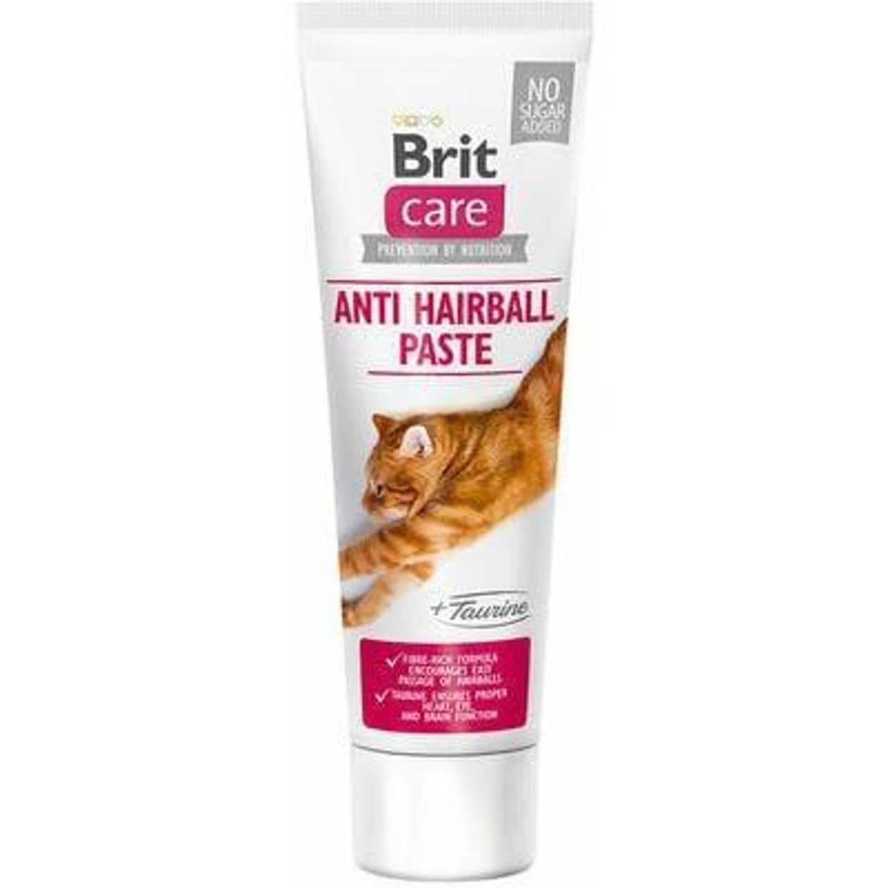 Brit Care Cat Paste Anti Hairball with Taurine, 100 ml  -  [45841]