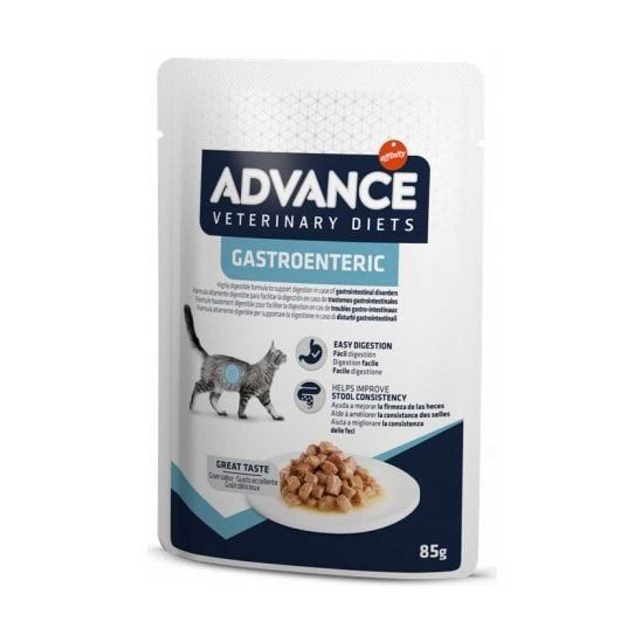 Advance Veterinary Diets Cat Gastroentaric 85 gr - Pilvērtīga Diētiskā Barība, Konservi Kaķiem Ar Gremošanas Trakta Problēmām.  -  [59789]
