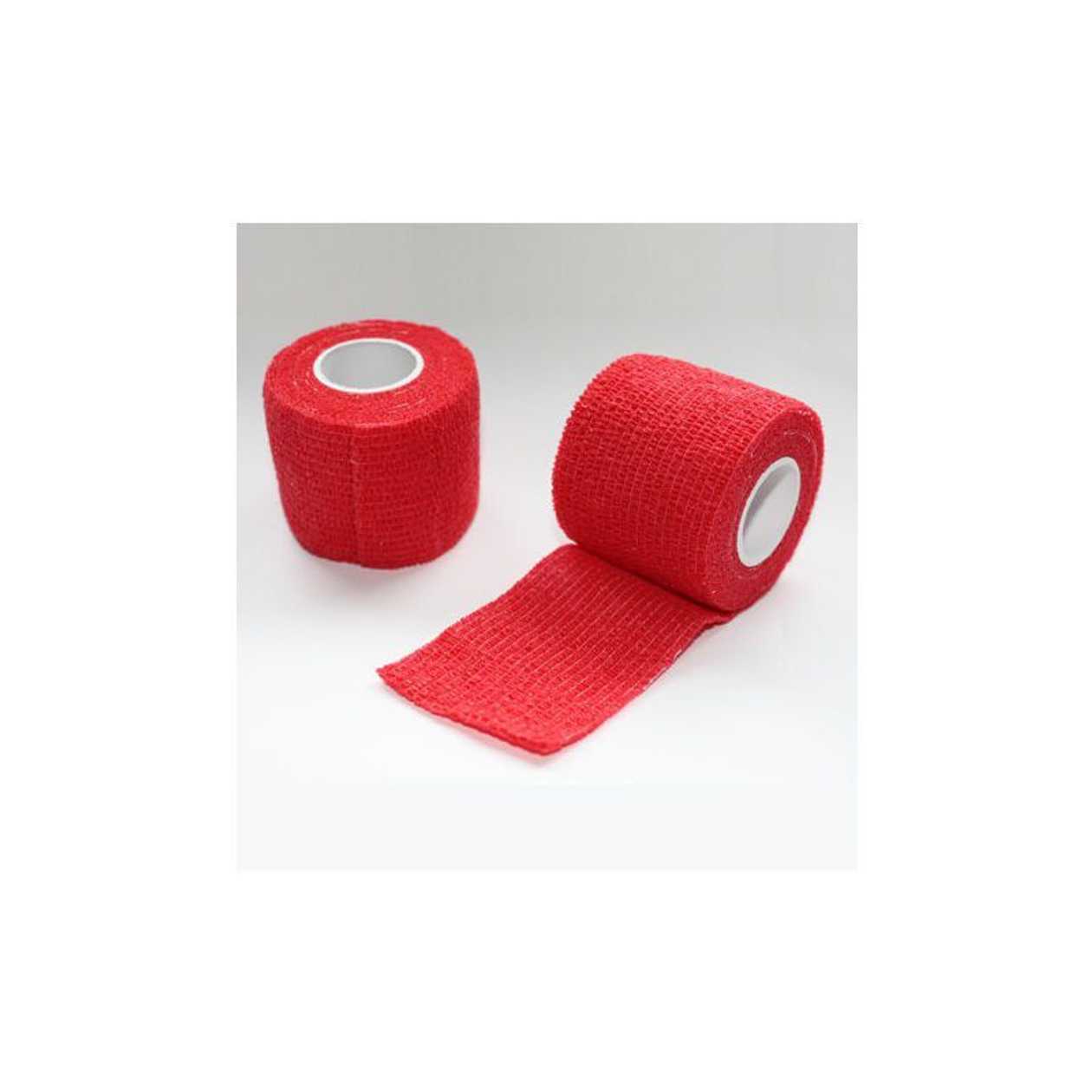 Fioniavet kohēziska elastīgā saite, rūgta garša, 10 cm x 4,5 m, sarkana  -  [73949]