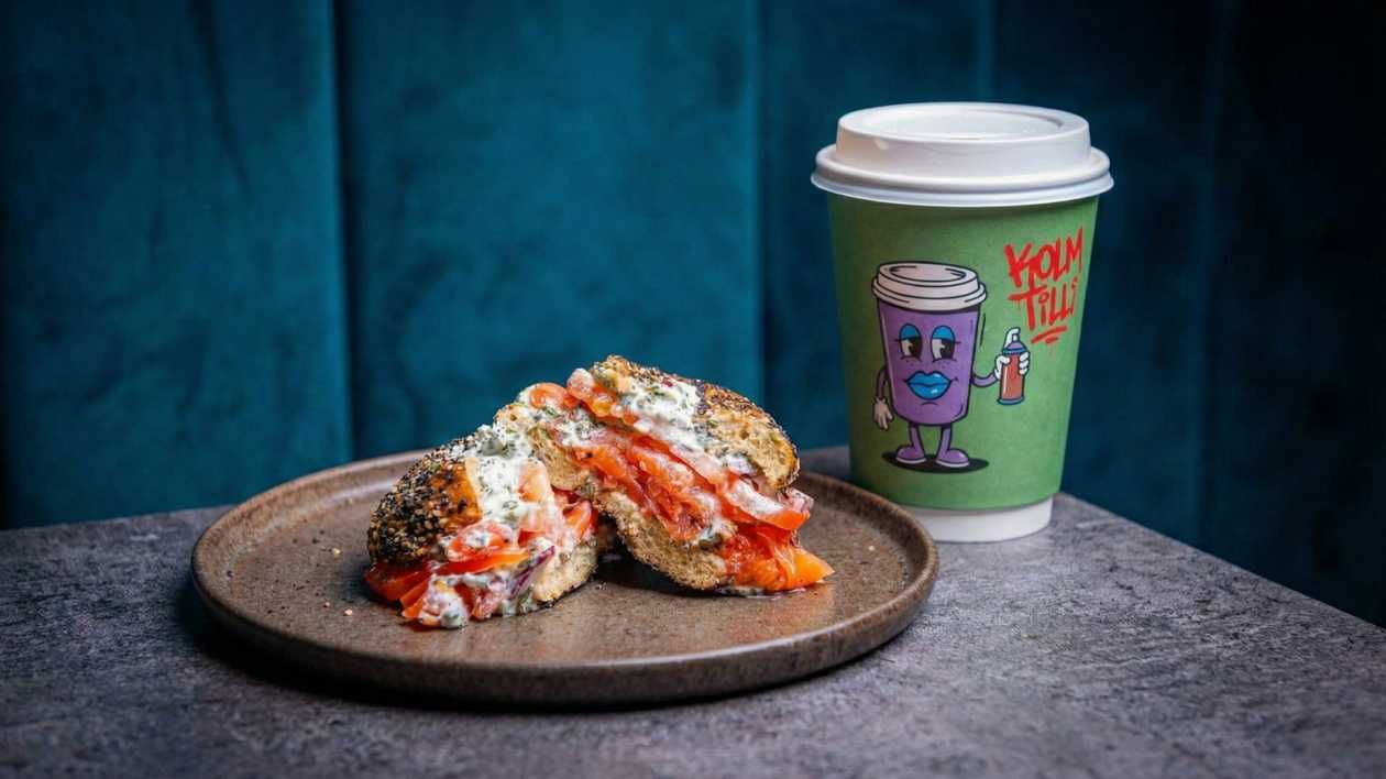 🎄Mortadella bagel