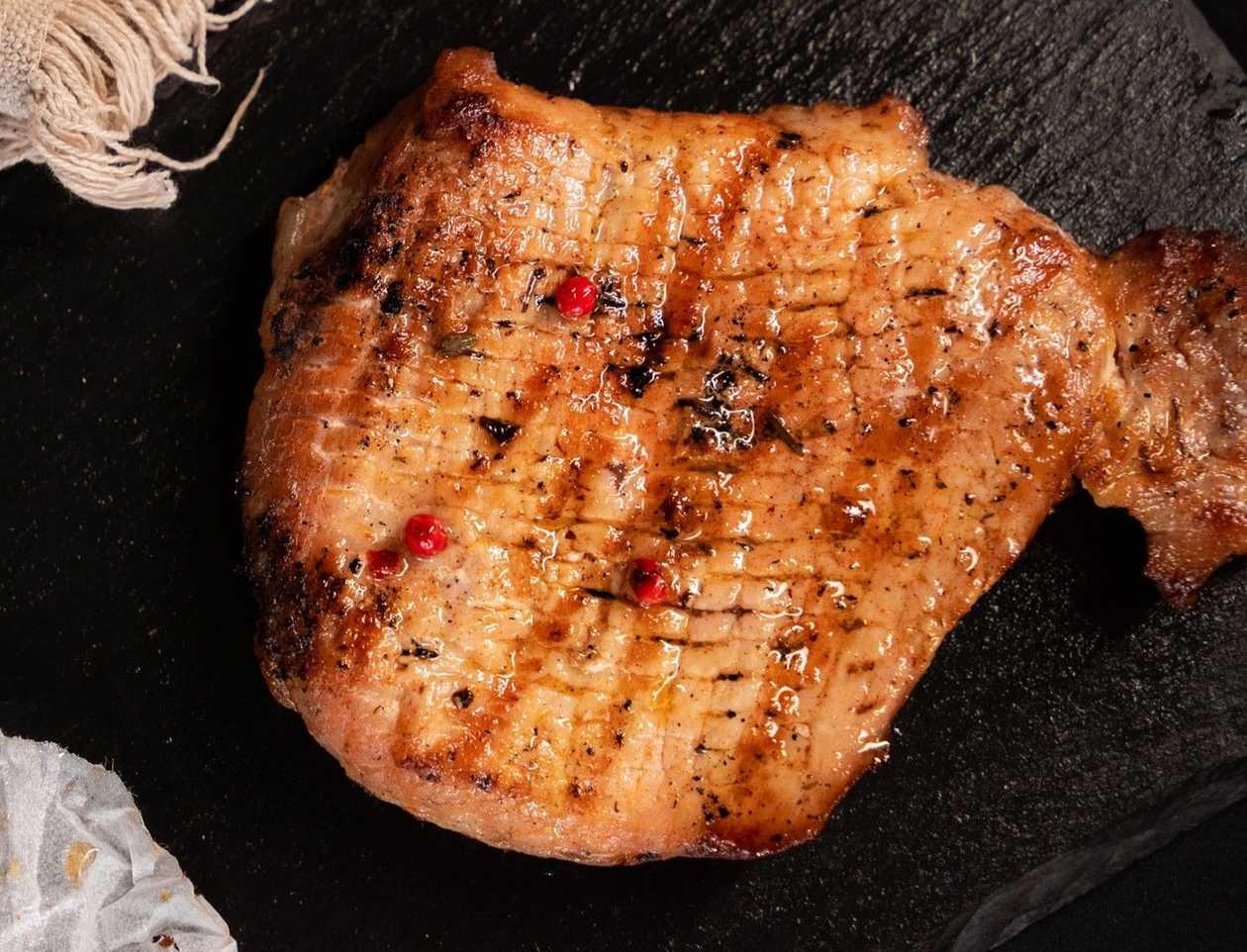 Cotlet de porc la jar( 1 buc)