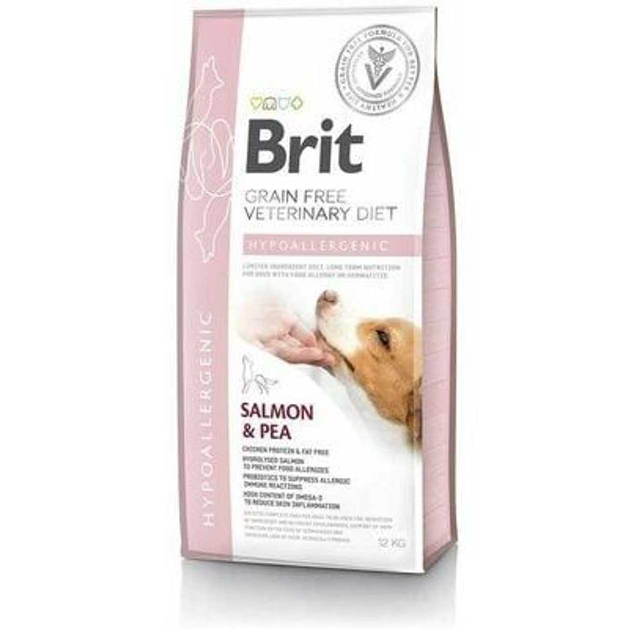 Brit Veterinary Diets Dog Hypoallergenic, 12 kg  -  [28035]