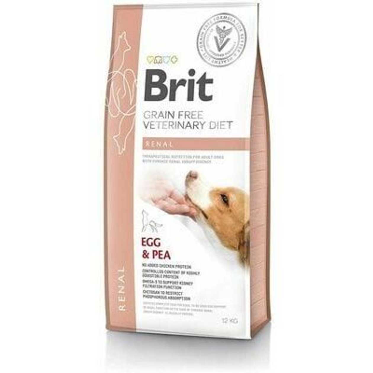 Brit Veterinary Diets Dog Renal, 12 kg  -  [28189]