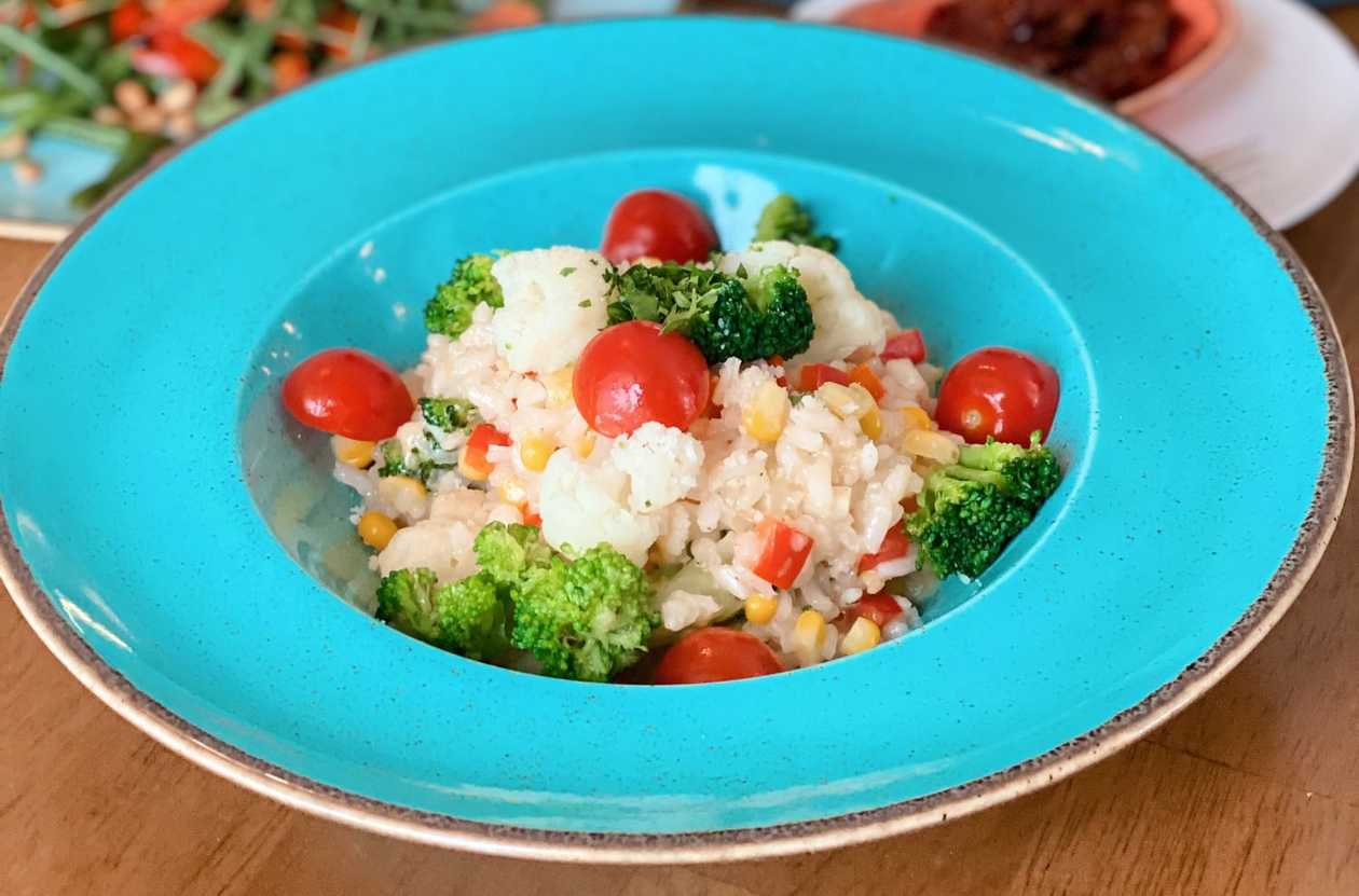 Рiзотто з овочами