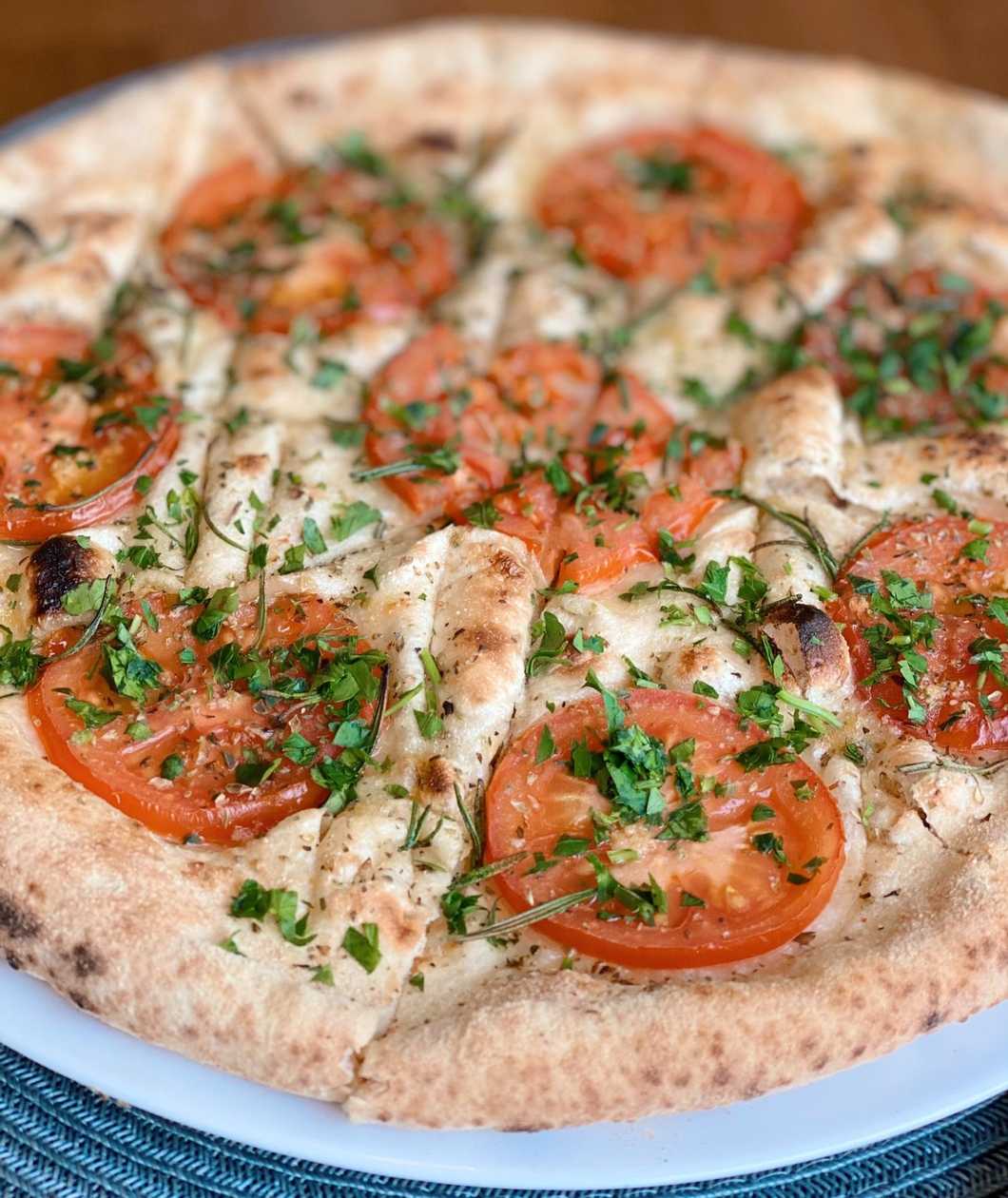 Фокача з помiдорами