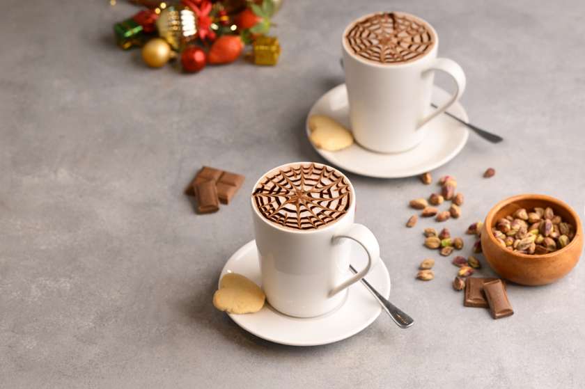 Single Pistachio Hot Chocolate