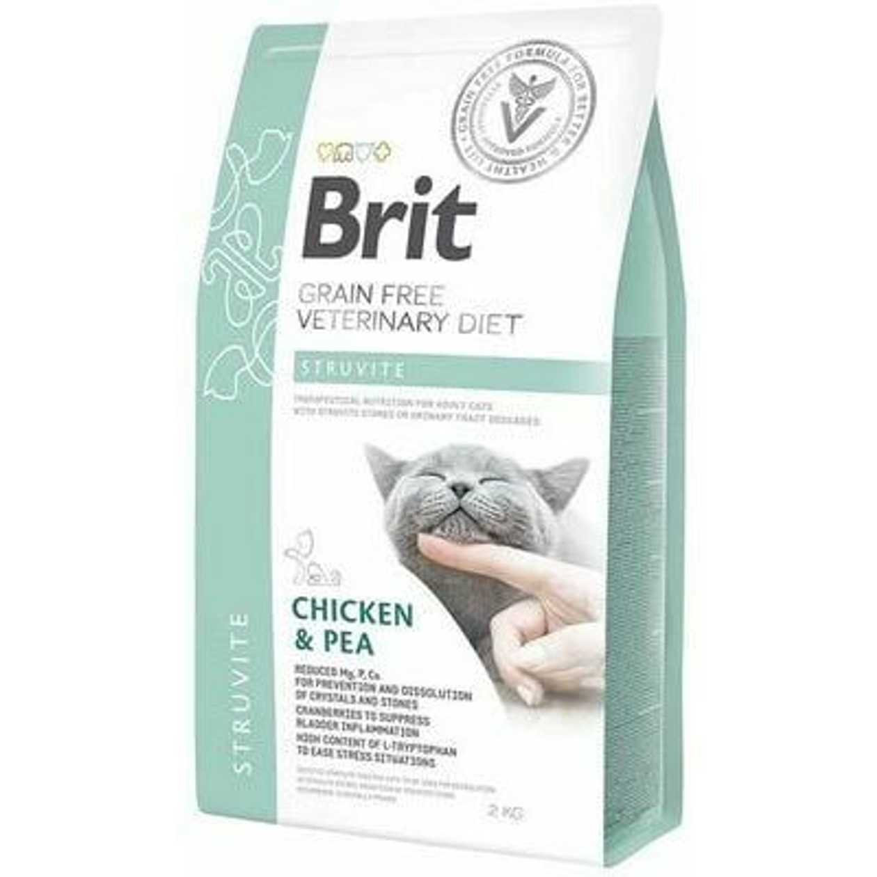 Brit Veterinary Diets Cat Struvite, 2 kg  -  [28271]