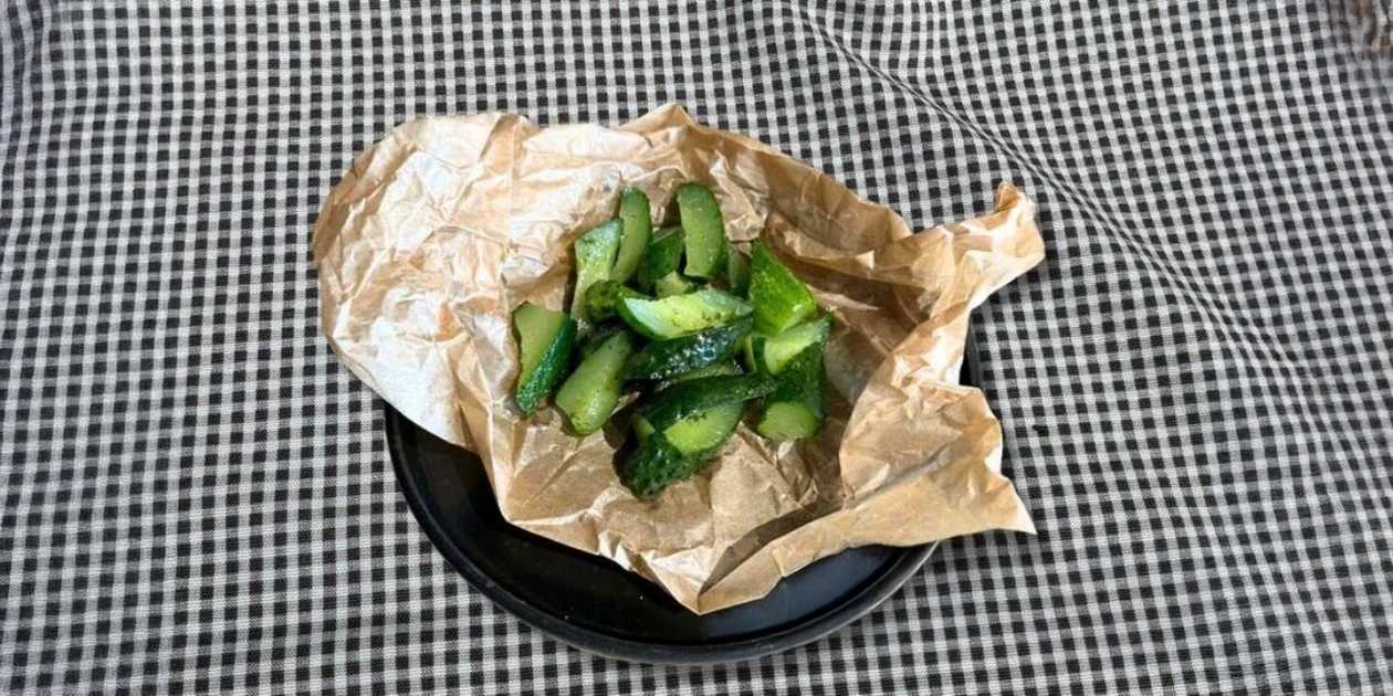 Lightly Salted Cucumbers