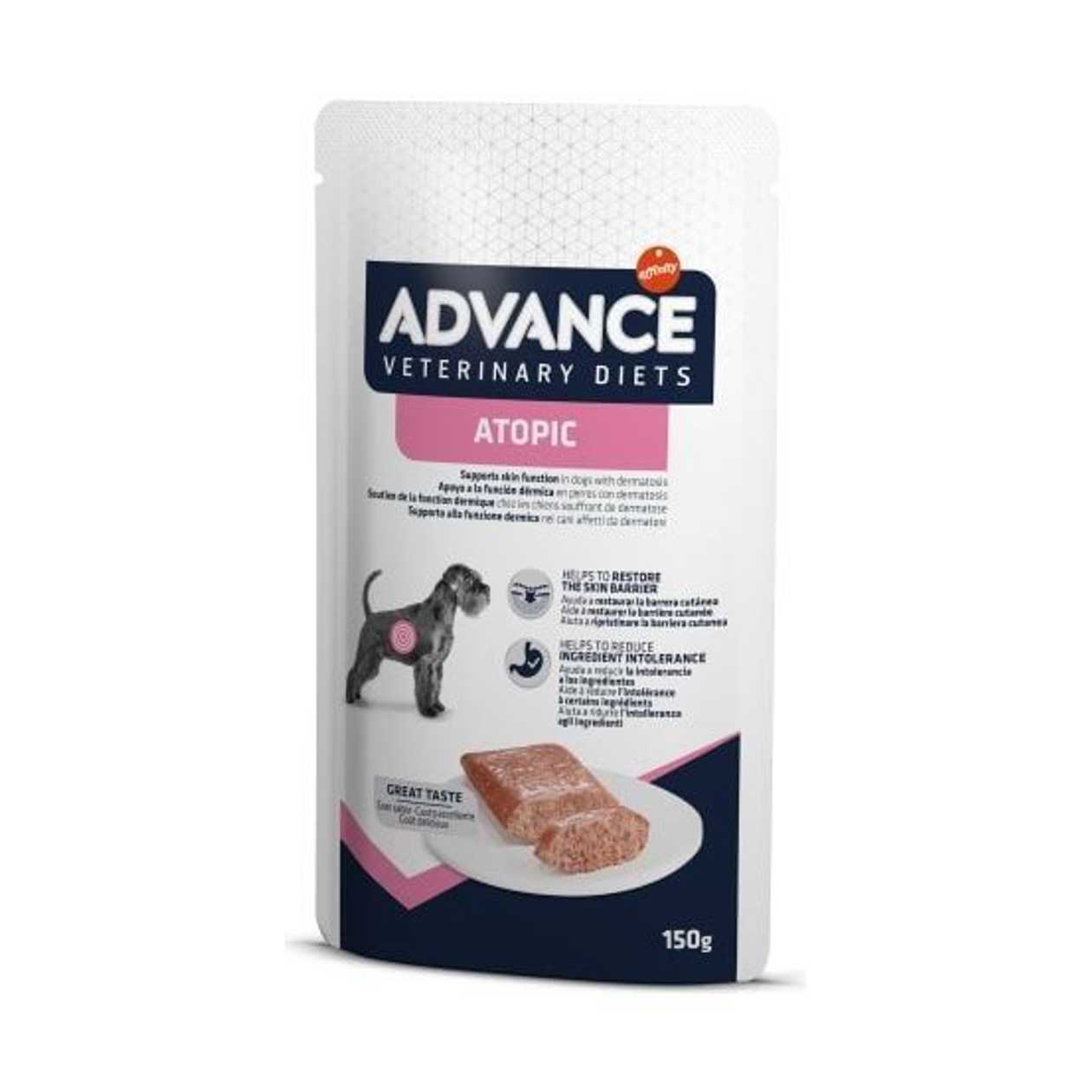 Advance Veterinary Diets Dog Atopic 150 gr - Pilnvērīga Diētiskā Barība, Konservi Suņiem Ar Atopiska Dermatīta Problēmam  -  [59673]