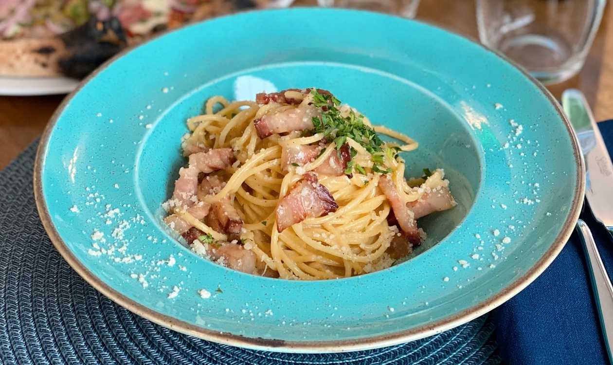 Спагеті Карбонара з панчеттою