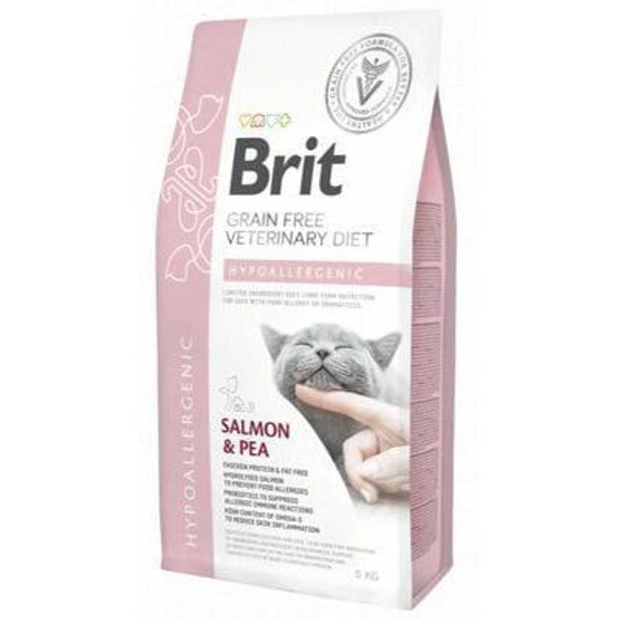 Brit Veterinary Diets Cat Hypoallergenic, 5 kg  -  [28394]