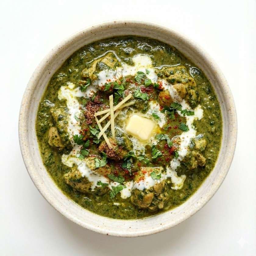 Chicken Palak Bahar