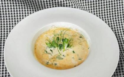 Creamy Salmon and Shrimp Soup