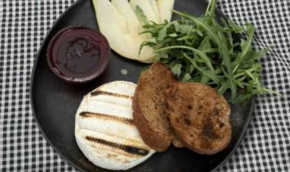 Grilled Camembert Cheese