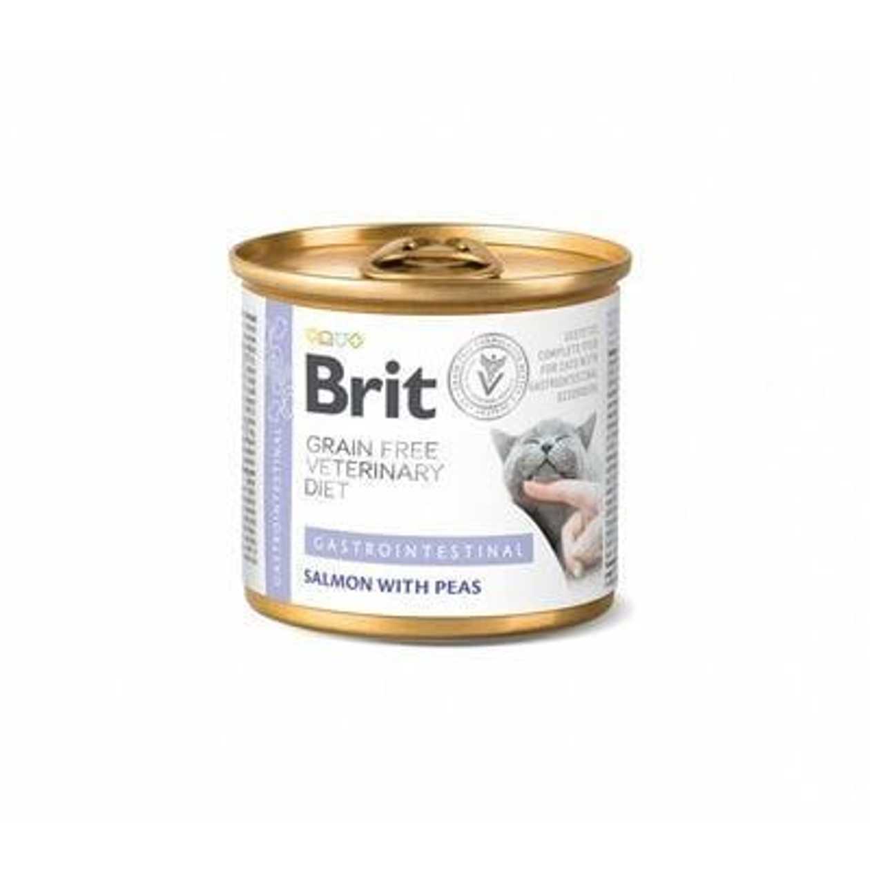Brit Veterinary Diets Cat Gastrointestinal, 200 g  -  [49856]