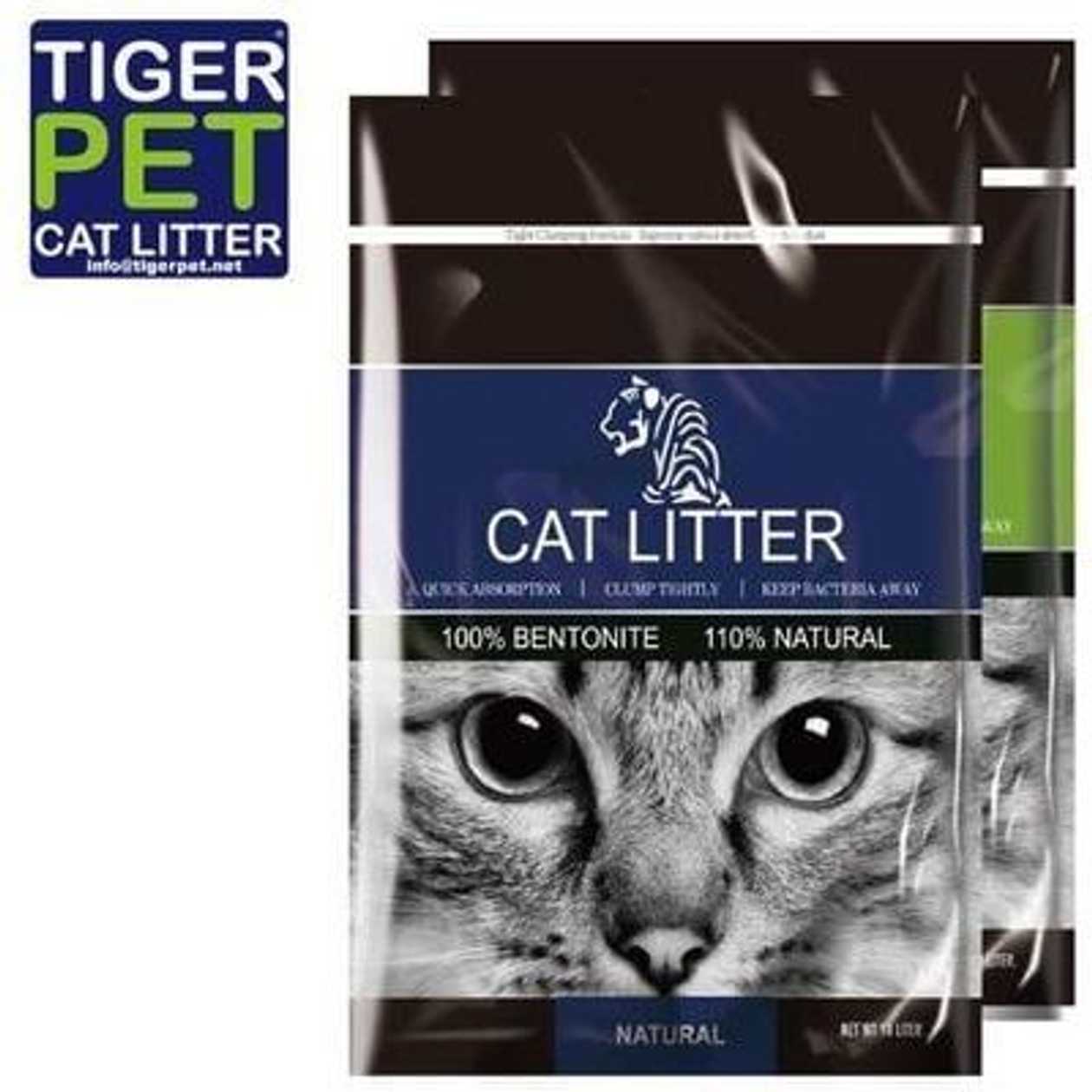 Tiger Pet Natural Fresh cementējoši pakaiši kaķu tualetei bez aromāta, 5 l  -  [91059]