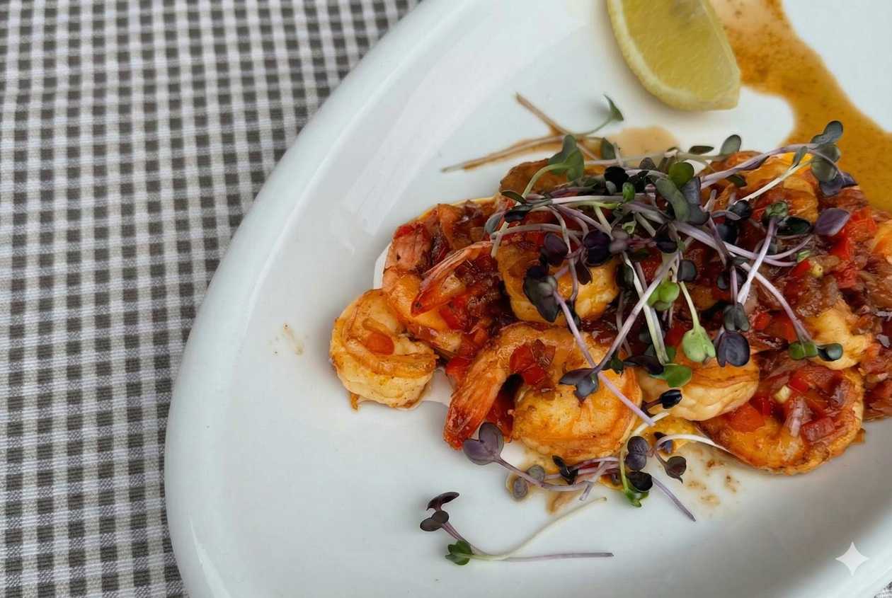 Shrimp with Sweet Pepper
