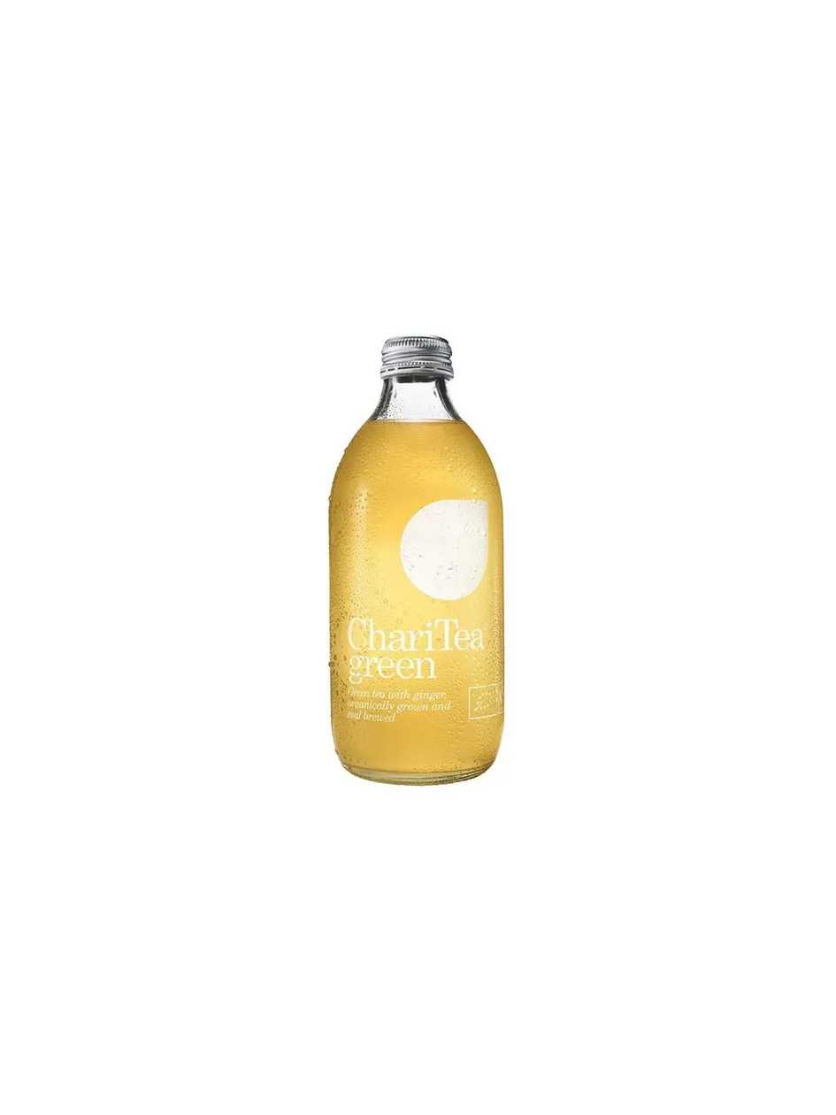Ledový čaj ChariTea - Zelený se zázvorem a medem 0,33 l