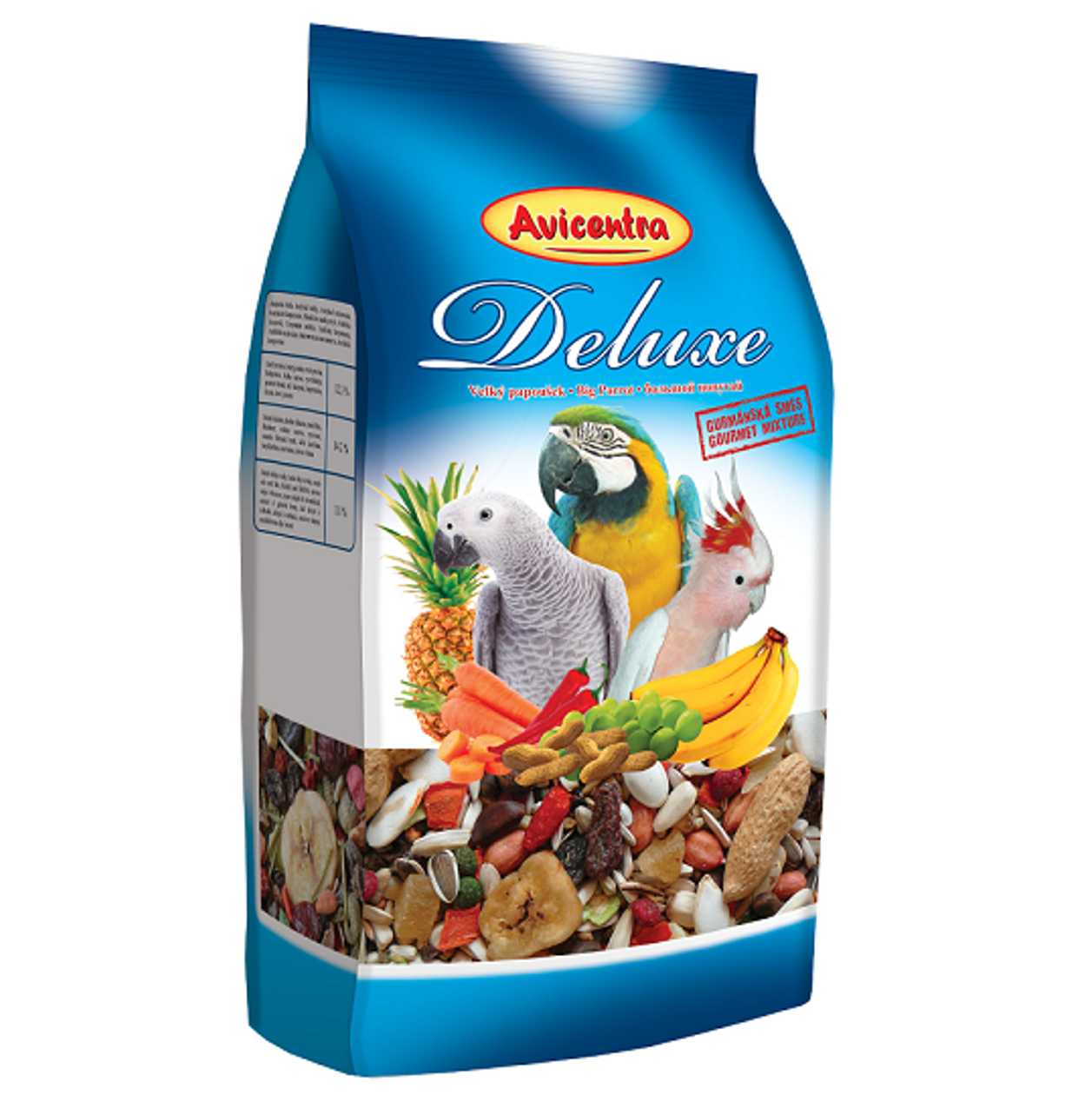 Placek Barība lielajiem papagaiļiem – food deluxe feed for big parrots, 1 kg  -  [30928]