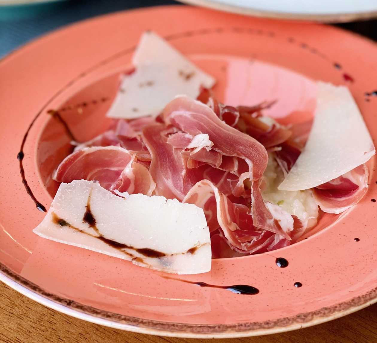 Рiзото з пармскою шинкою