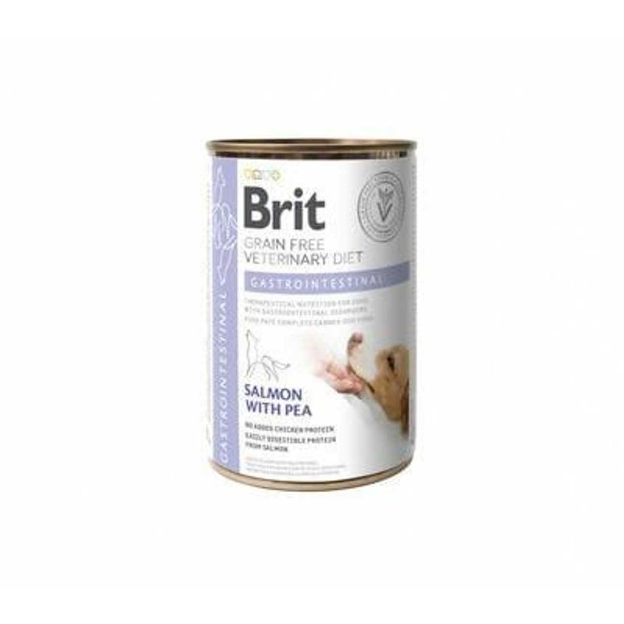 Brit Veterinary Diets Dog Gastrointestinal konservi bez graudaugiem, 400 g  -  [36153]