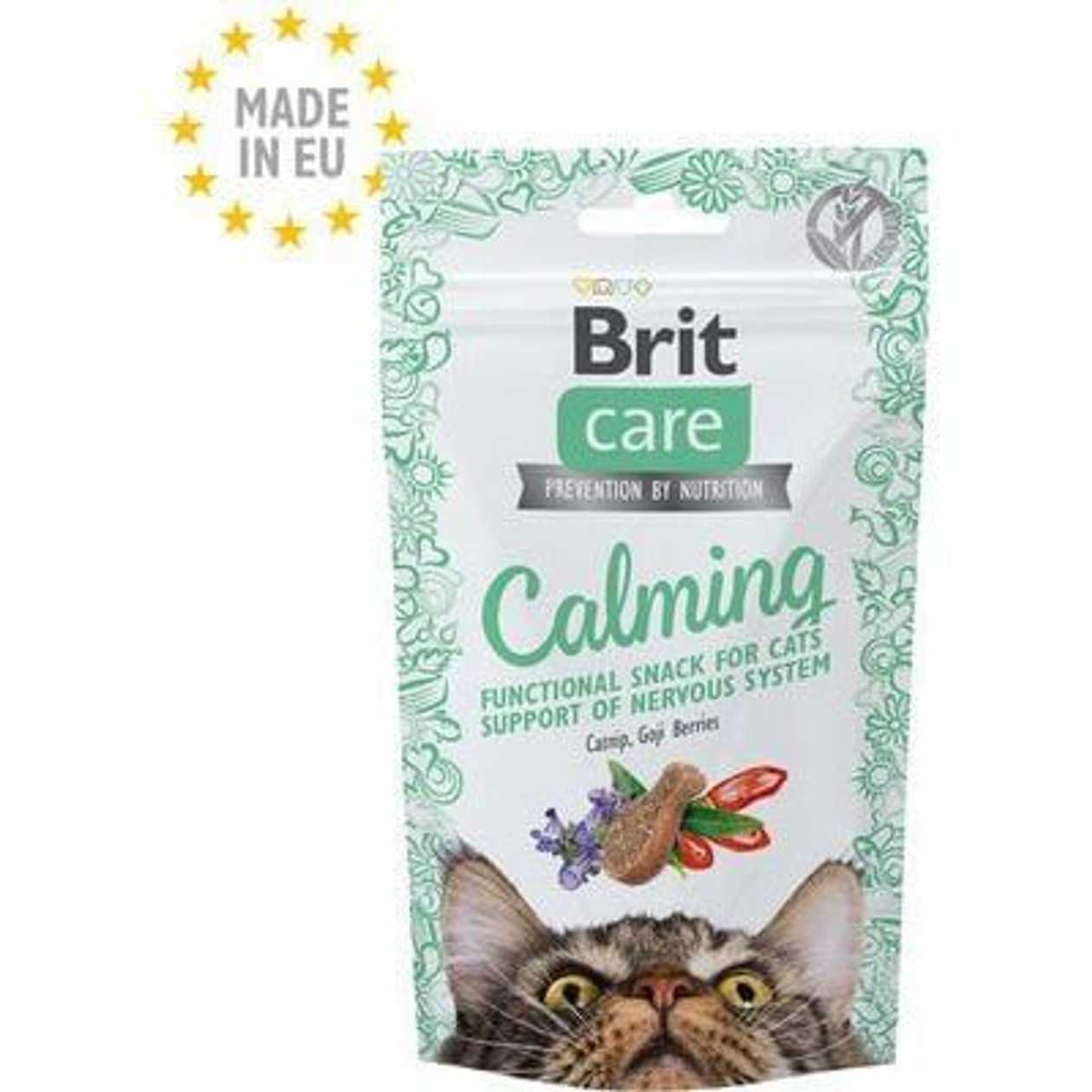 Brit Care Cat Snack Calming papildbarība kaķiem, 50 g  -  [55765]