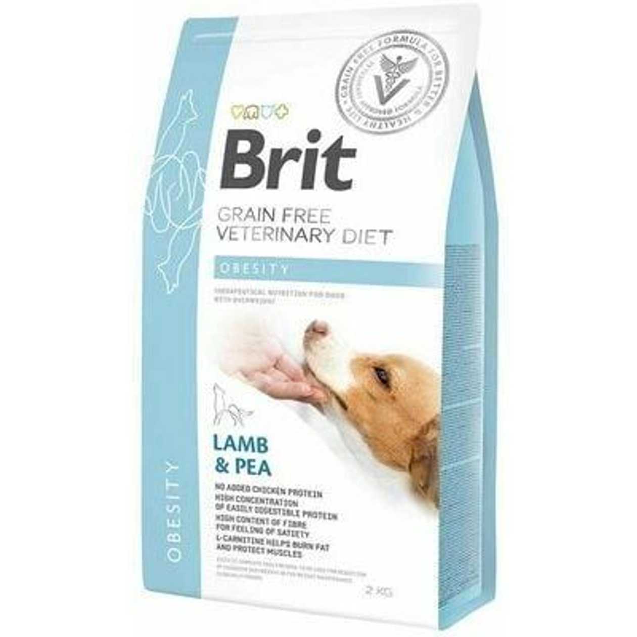 Brit Veterinary Diets Dog Obesity, 2 kg  -  [28073]