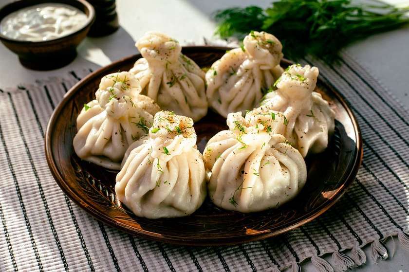 Chinkali z cielęciną - 5 szt. (na gorąco)