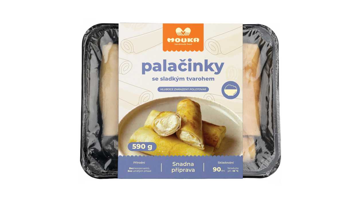 Pancakes with Sweet Cottage Cheese