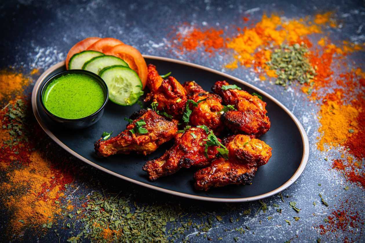 Tandoori kana tiivad