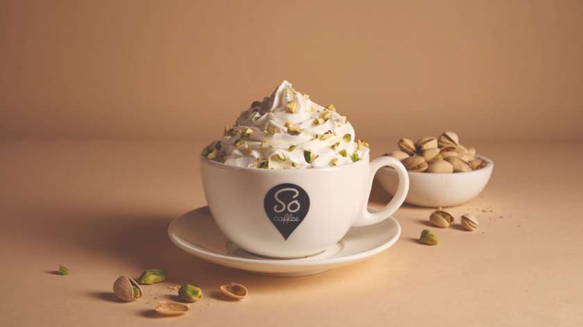 Pistacjowe latte