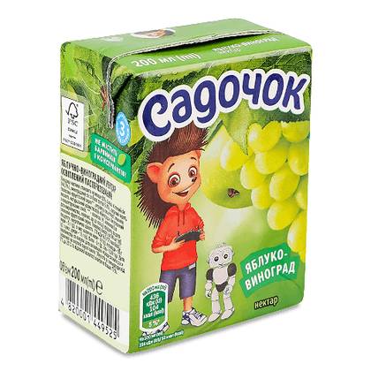 Sadochek Grape-Apple Nectar