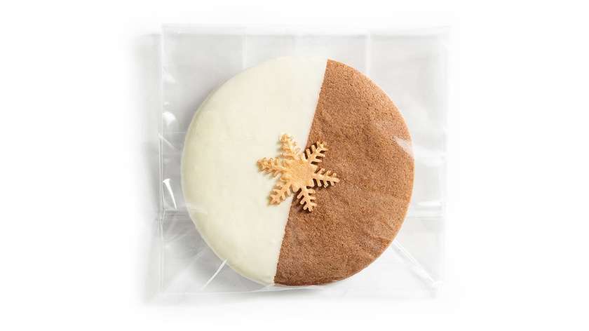 Meduolis su baltuoju šokoladu