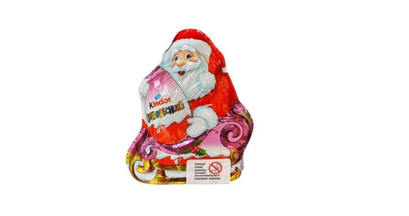 Kinder Santa Christmas Sledge 75g