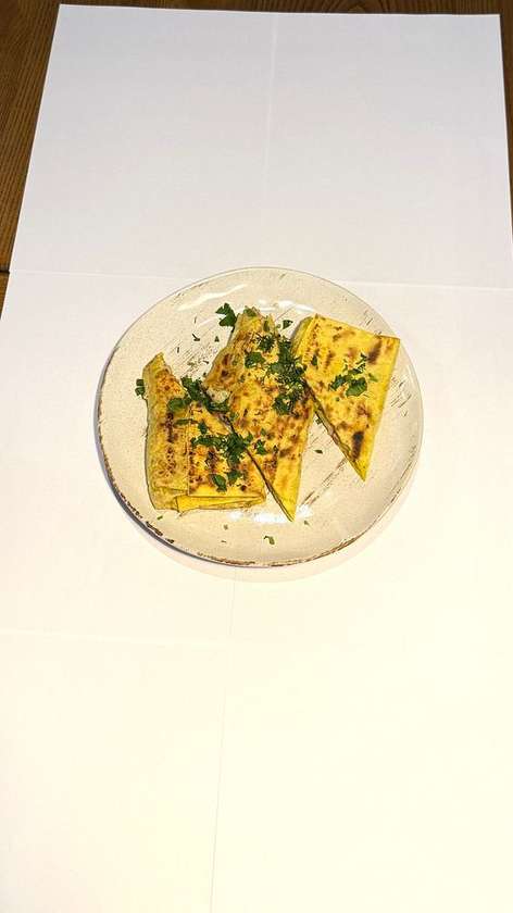 Лаваш с сиром сулугуні і куркою Су-від