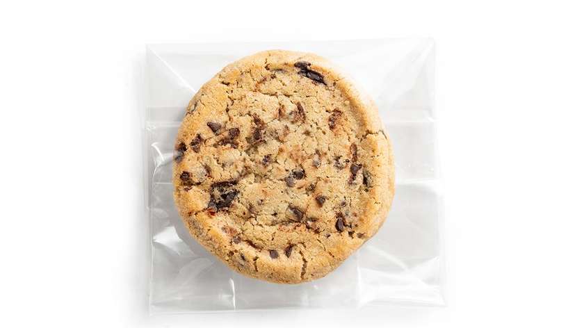 Sausainis su šokoladu