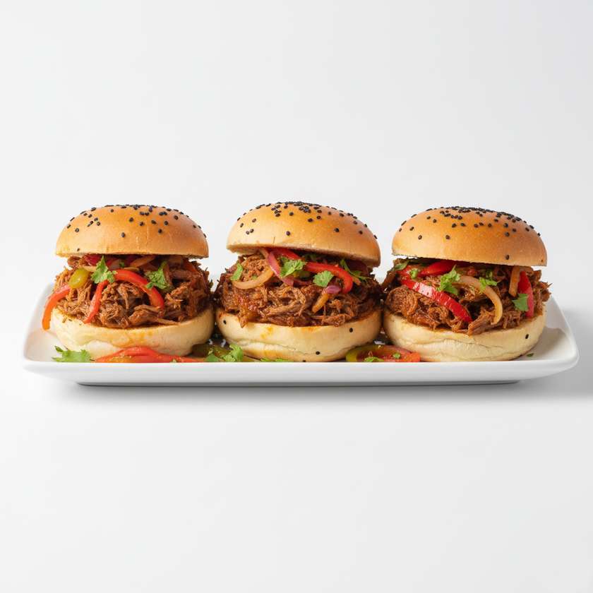 Trio of "Carne Louca"