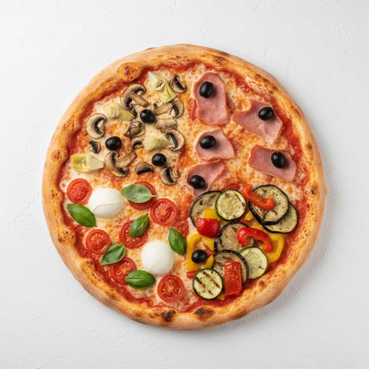 Pizza Quattro Stagioni Ø30cm