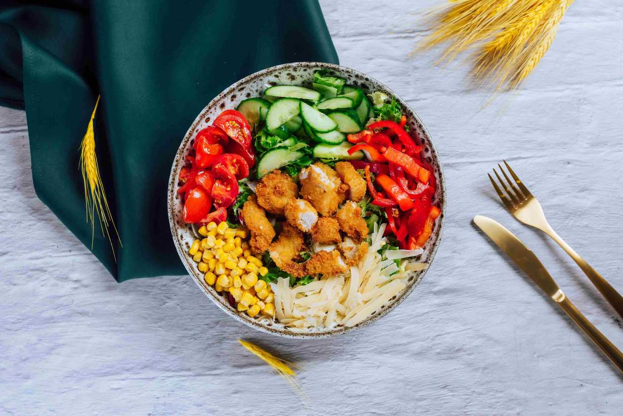 Crispy Chicken Salad