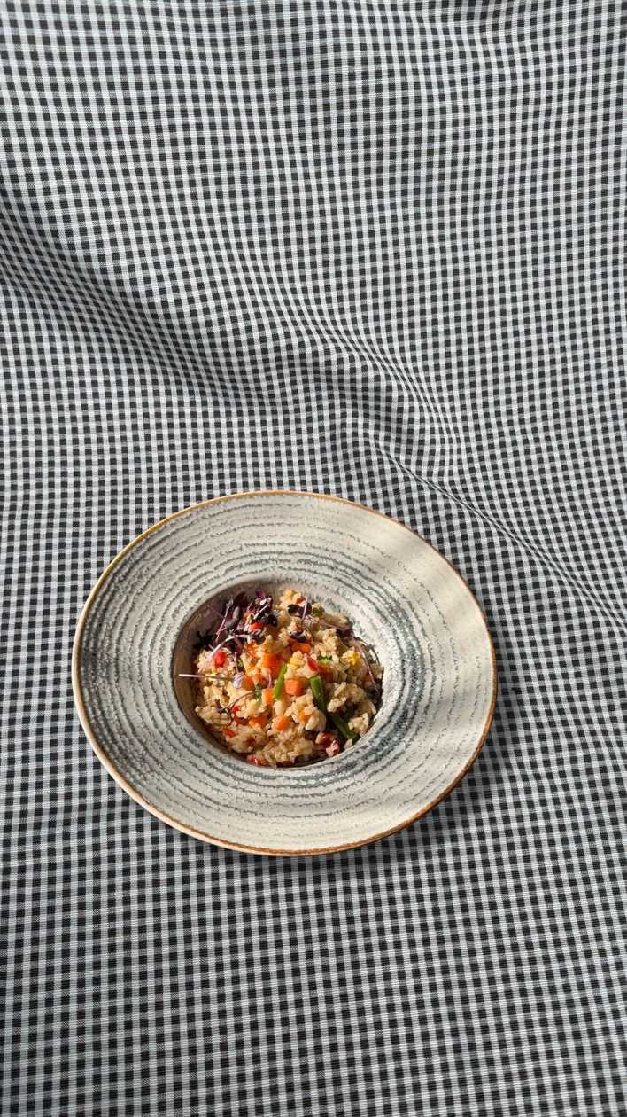 Rice with vegetables